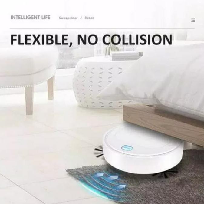 ES28 Smart Vacuum Cleaner Sweeping Robot Sapu Mop Lantai Elektrik Auto