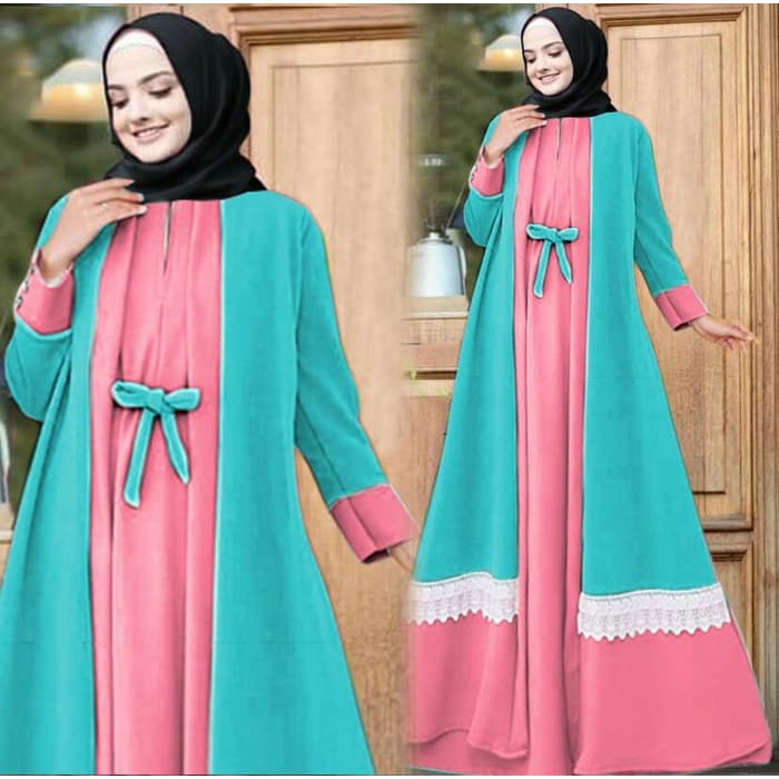 Gamis sabyan Tosca [Gamis 0153] SGQ Baju Gamis Wanita Terbaru