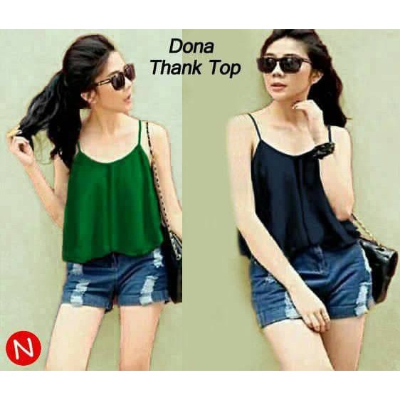 3386 dona thanktop/baju wanita murah/baju grosir/baju murah grosiran