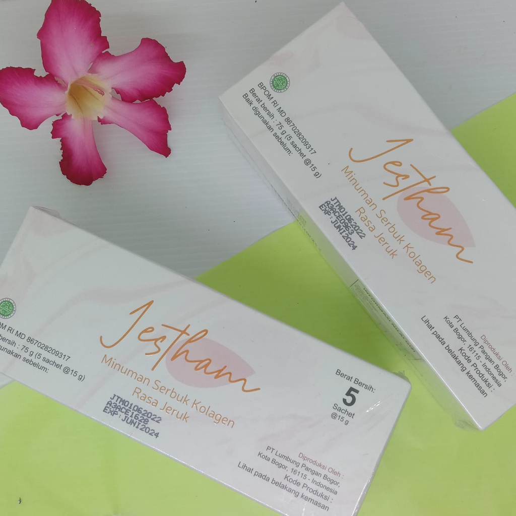 100% Original Collagen Jestham (VitC + Infus Whitening Vit C) Memutihkan Dosis tinggi