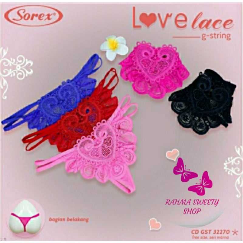 Cd Sorex 32270 Love lace G - String