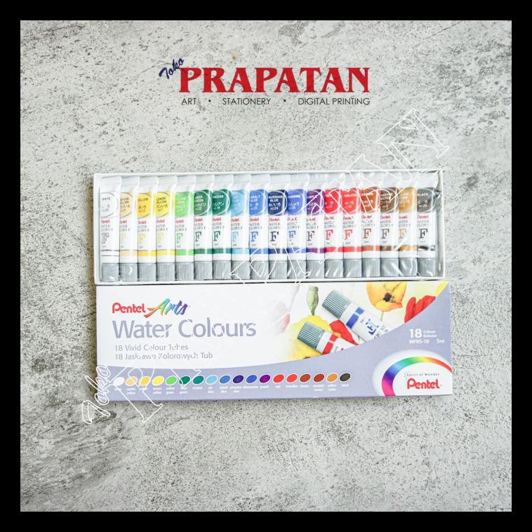 

New Produk Pentel Watercolor / Cat Air Pentel 18 Warna