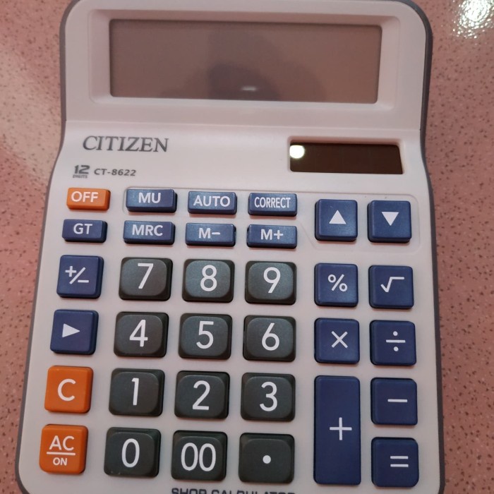 

CODE526 kalkulator CT 8622 12 digit murah bagus