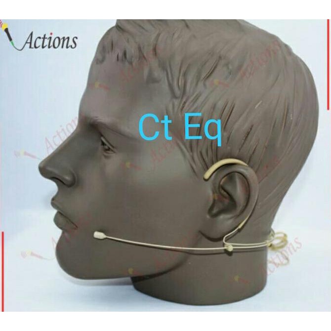 Mic Lidi Mic Headset Skin Tone Mic Wireless Condensor
