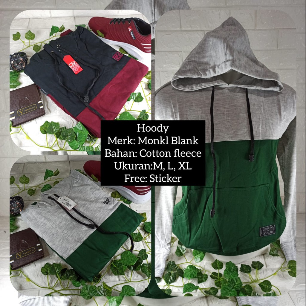 Jual Jaket Hoodie Murah Merk Monkl Terlaris