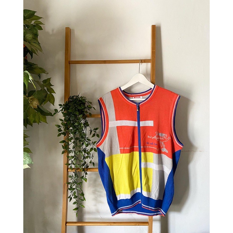 Oversize Golf Vest (preloved thrift)