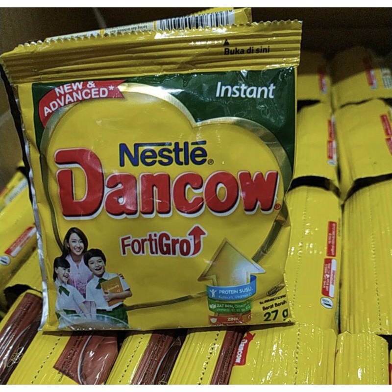 

Dancow Forti Gro Coklat 39gr isi 10 Sachet