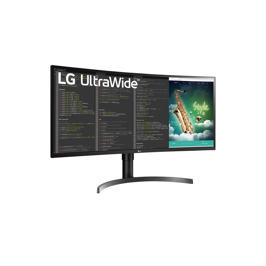 Monitor LG 35&quot; LED 35WN75C - UltraWide QHD Curved