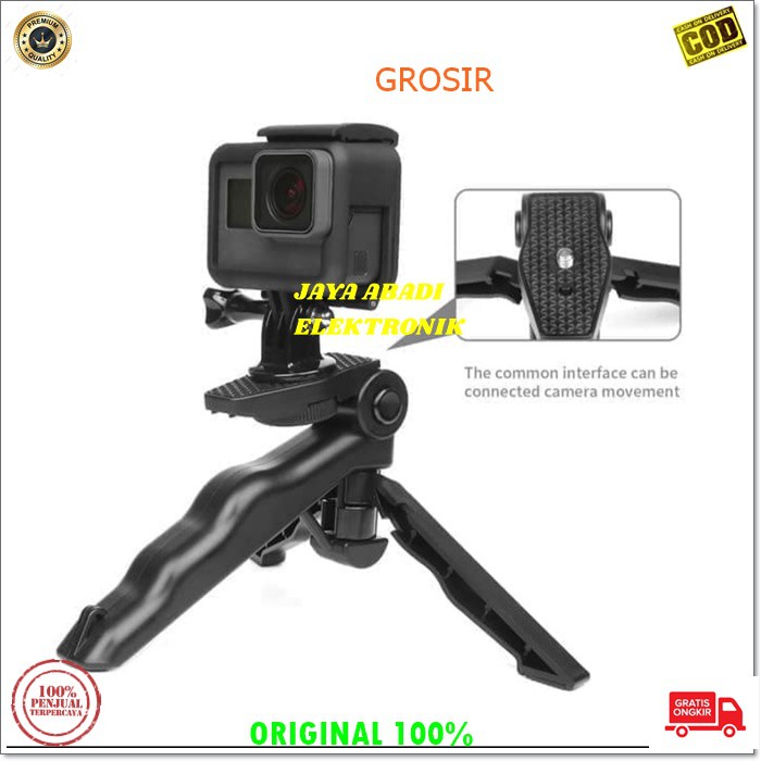 J226 ORIGINAL TRIPOD TRIPODS MINI U TANGAN LIPAT KAKI TIGA MONOPOD PEGANGAN HP KAMERA PENYANGGA DUDUKAN POD MOBILE STAND STANDING GANTUNGAN HOLDER U LIPAT KAKI TIGA MONOPOD PEGANGAN HP HANDPHONE KAMERA PENYANGGA DUDUKAN POD MOBIL UNIVERSAL KOKOH STABIL