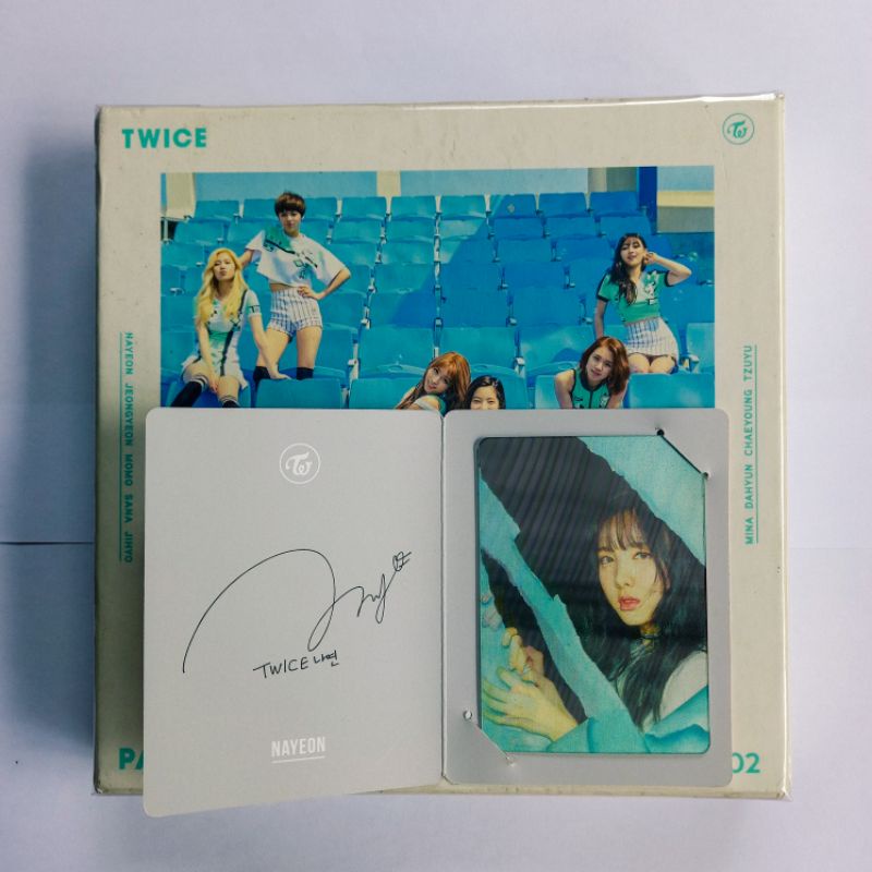 [baca desk] Twice Album "- Page Two Cheer Up | PC lenticular Nayeon | NO CD