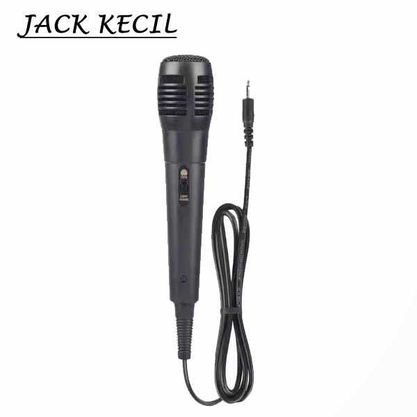 MIKROFON KABEL KARAOKE SPEAKER MIC PIDATO JACK 3.5MM MIC COLOKAN BESAR COLOKAN KECIL MICROPHON DYNAMIC MIC JACK BESAR ATAU KECIL