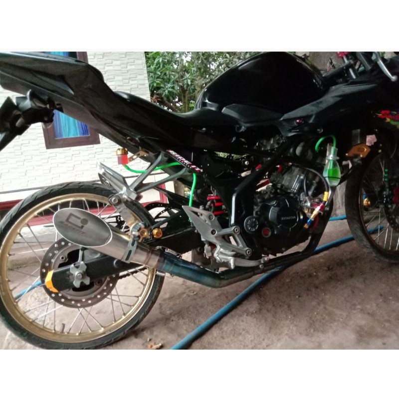 Knalpot motor racefit titan silincer only knalpot racing knalpot murah knalpot kolong knalpot underb-5