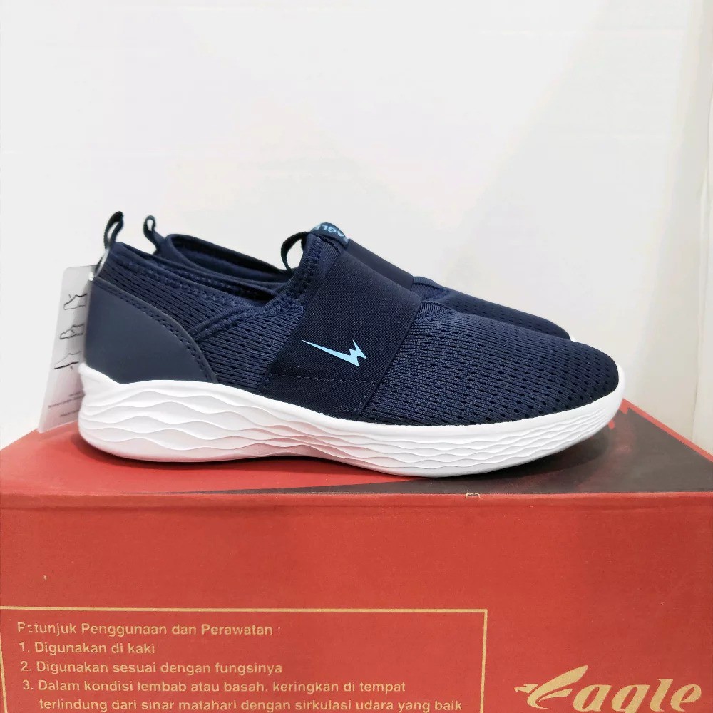 Sepatu Sneakers Wanita Eagle Jessica - Navy