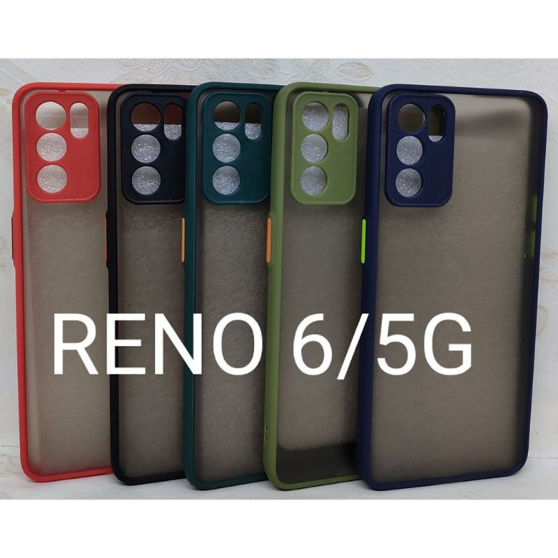 Slikon terbaru tipe Hp Oppo Reno 6 5g My Choise Case Dove Bumper Aero Fuze Macaron