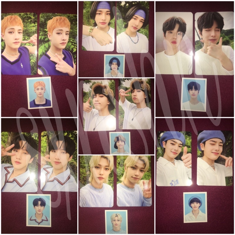 Fanship Stray Kids 2nd Gen : Photocard PC ID Pict Postcard Ecobag