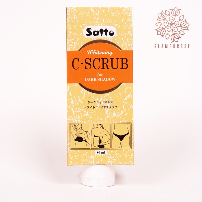 Satto Whitening C Scrub for Dark Shadow 80 ml