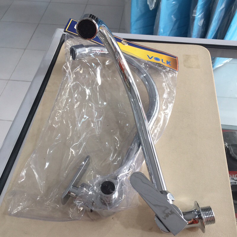 KERAN / KRAN BAK CUCI PIRING DINDING 1/2” VOLK BIMA-15