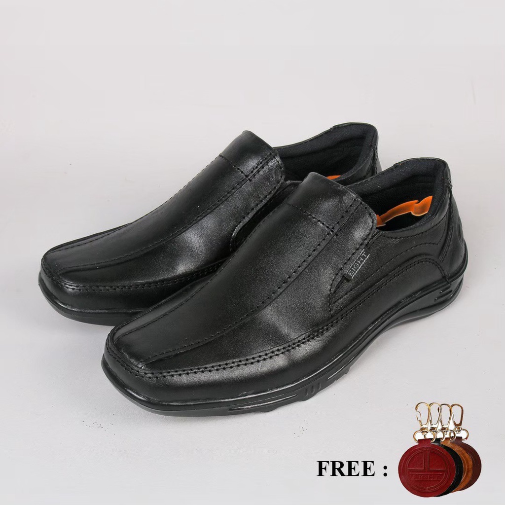 SepatuFormal Pantofel Slip On Pria Sepatu Pria Casual Formal Kulit Asli Sepatu Formal Pria Pantofel Kerja Kuliah formal Original Kekinian Murah Terlaris Sepatu Loafer Kulit Pria