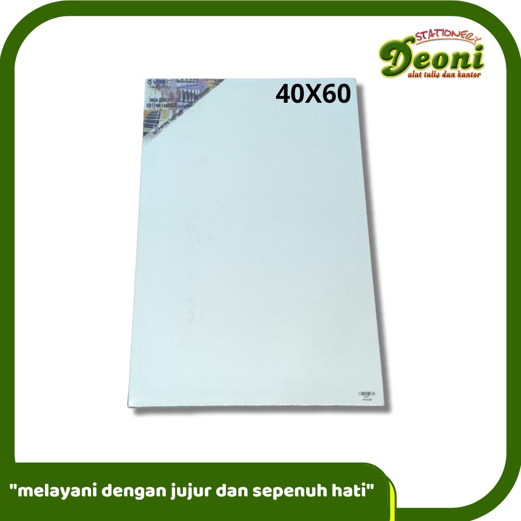 

V-TEC Canvas High Quality Cotton Kanvas Lukis 40x60cm