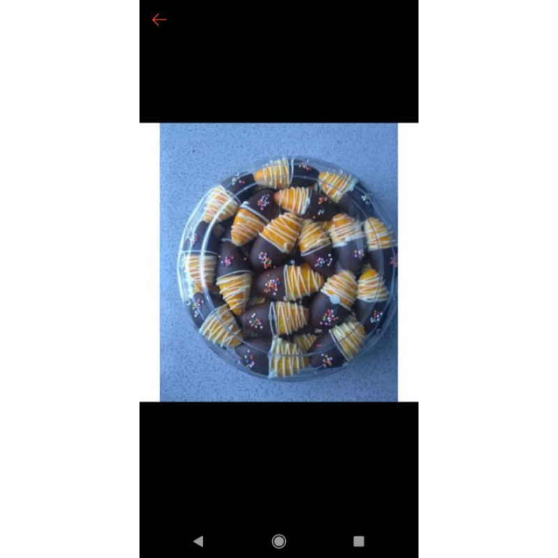 

Nastar coklat kombinasi