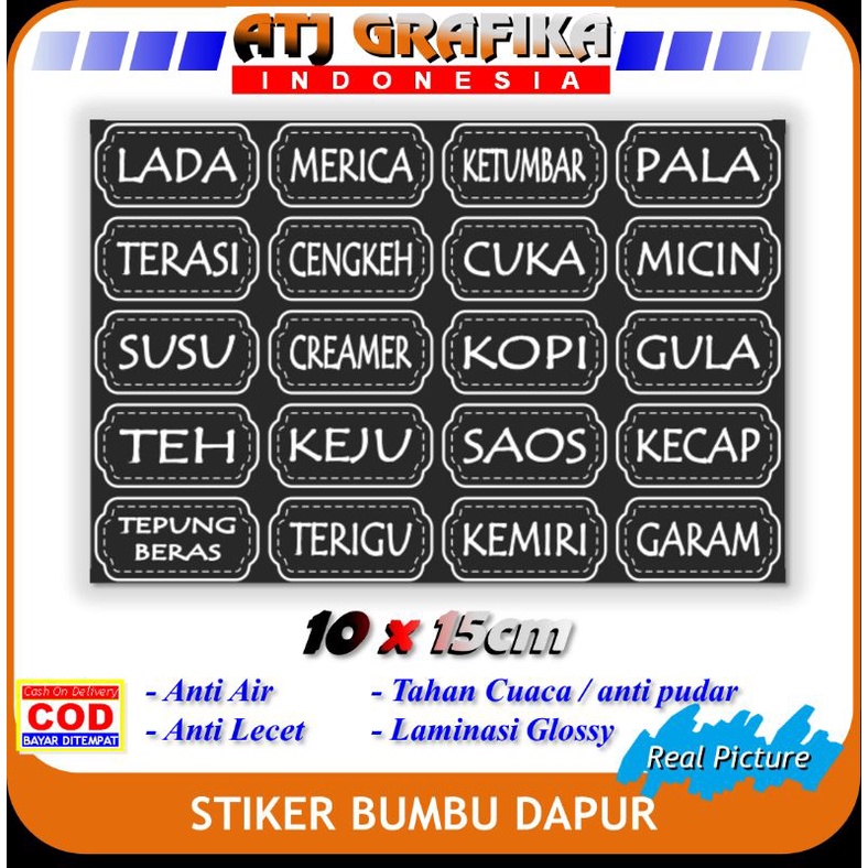

stiker new bumbu dapur sticker mama memasak makanan