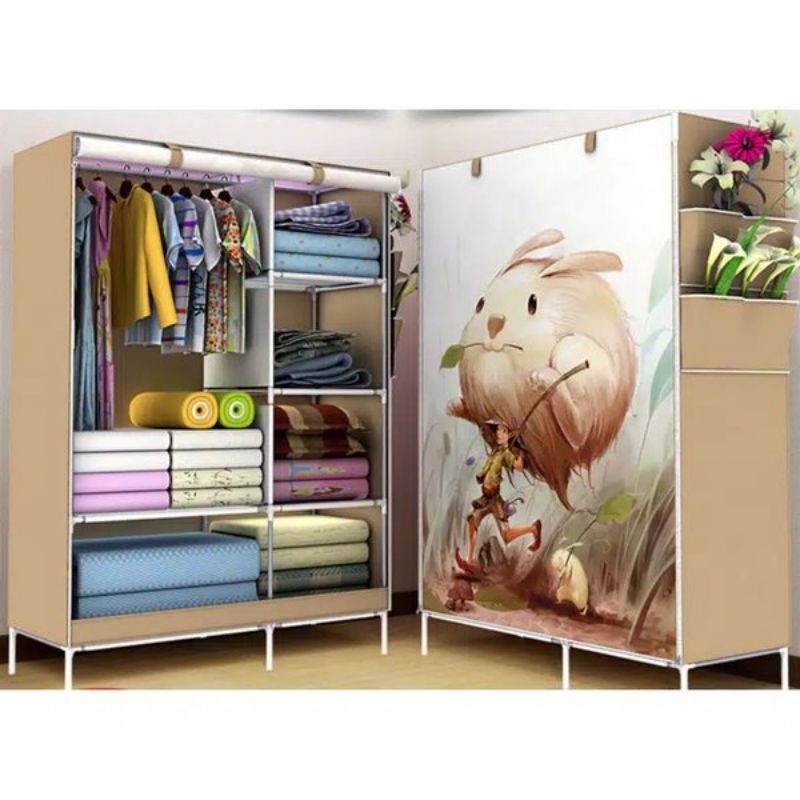 Lemari Portabel Karakter