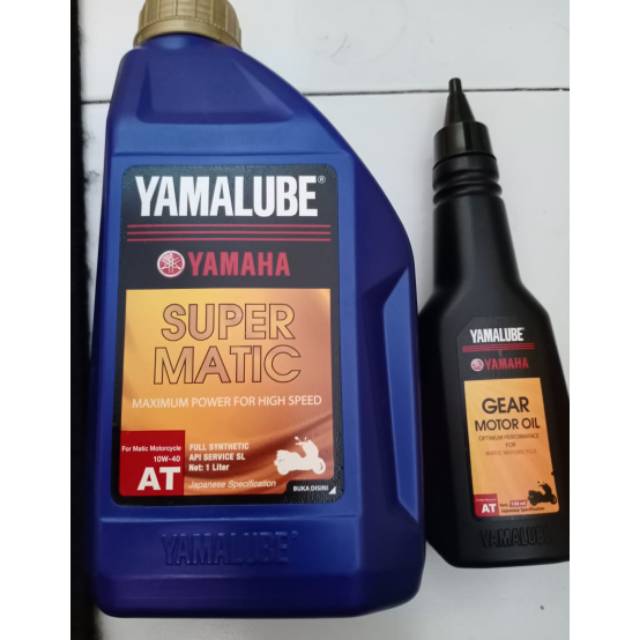 Paket yamalube super matic + gardan yamalube 150ml