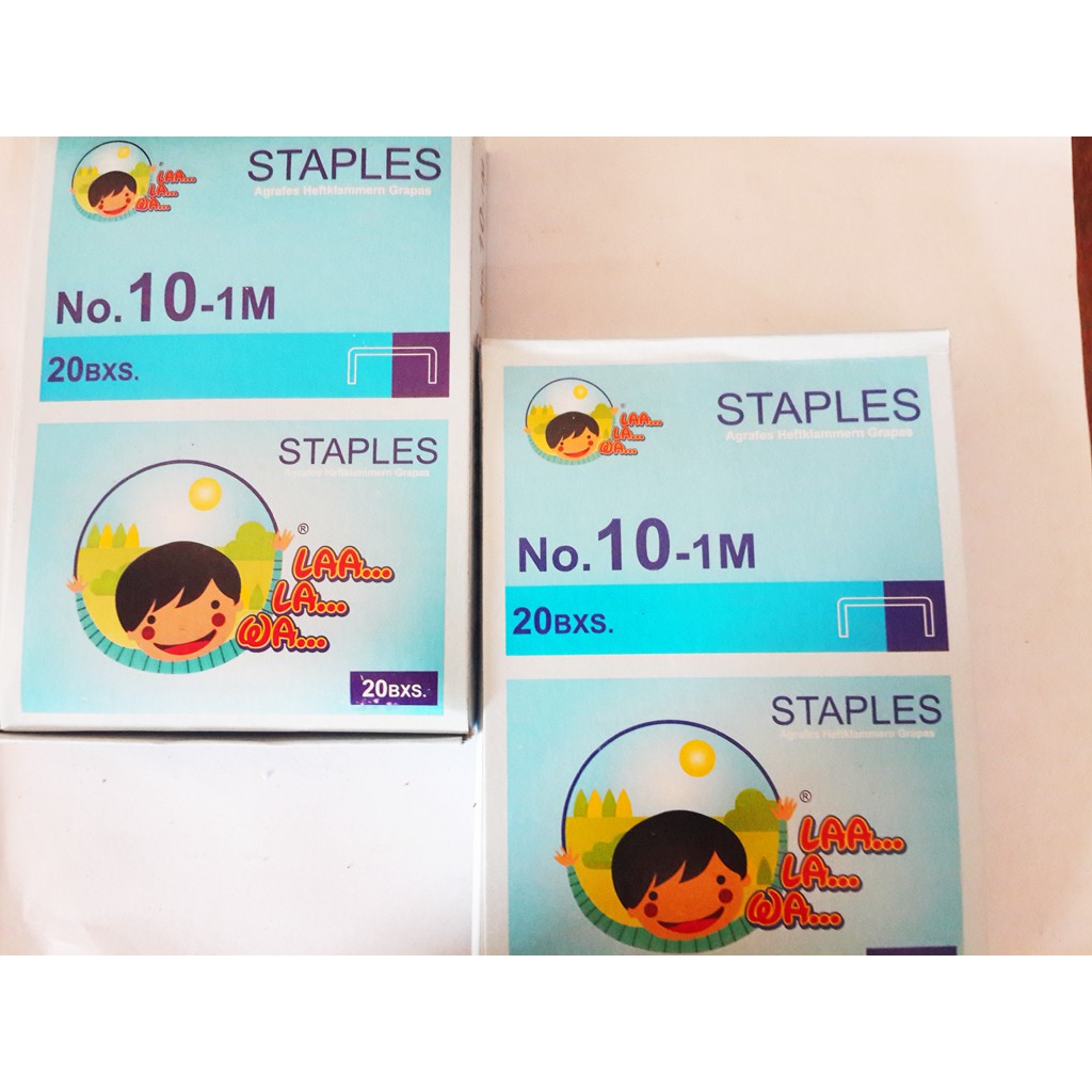 

Staples Isi Hekter No. 10 merk Lalawa
