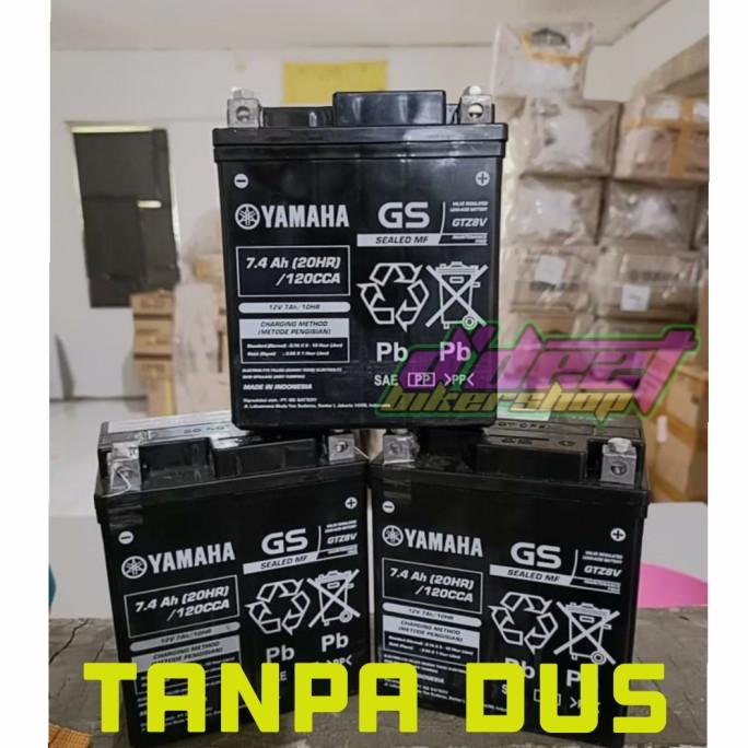 AKI MOTOR GS GTZ8V XMAX R25 MT25 CBR 250 VESPA SPRINT 150 ORI YAMAHA