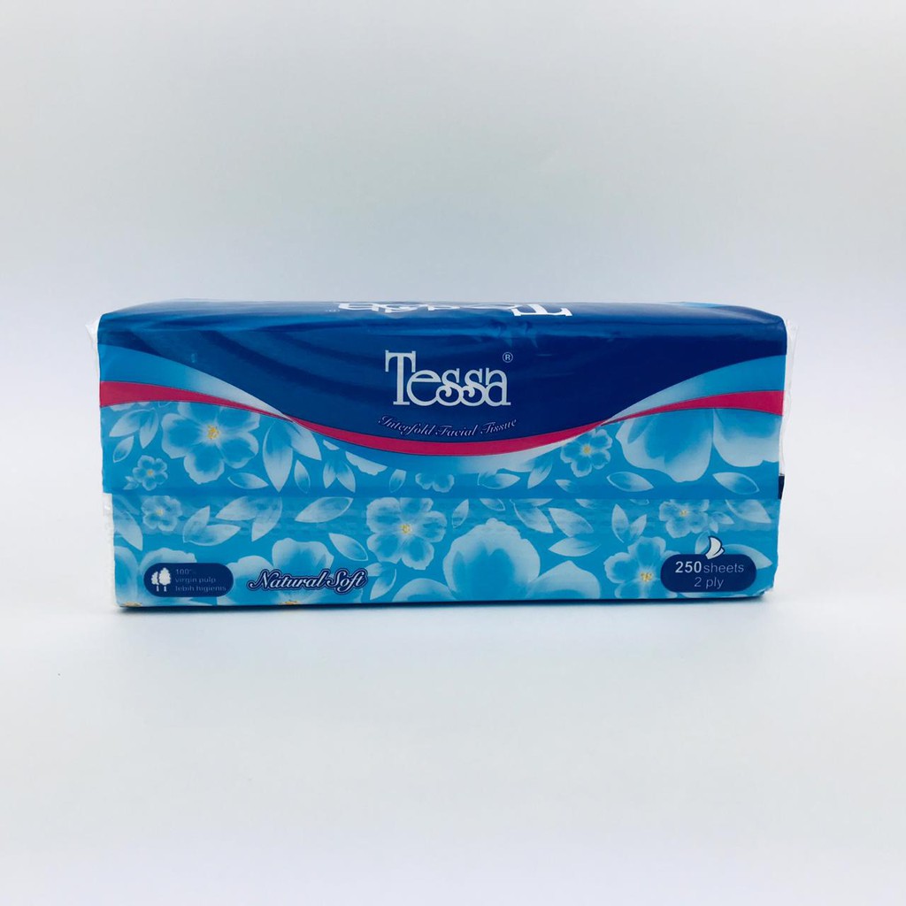 Tessa * Tisu tesa * 250 Sheets 2 ply