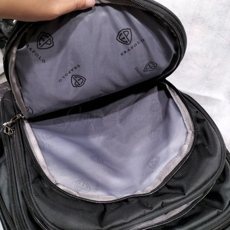 Ransel Laptop Murah 18 Inch Era Polo Expand 9101 Tas Sekolah Kerja Pria Wanita