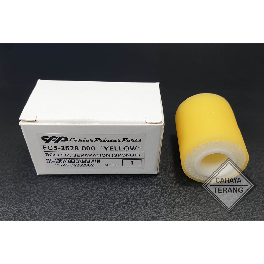 Sponge Roller CPP Mesin Fotocopy Canon IR Advance 6055 6265 Yellow