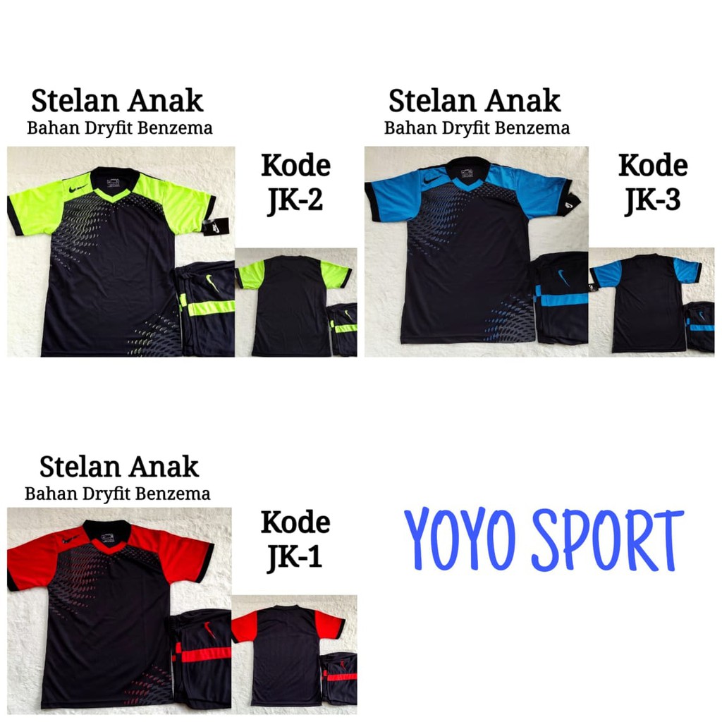 BAJU FUTSAL ANAK SD