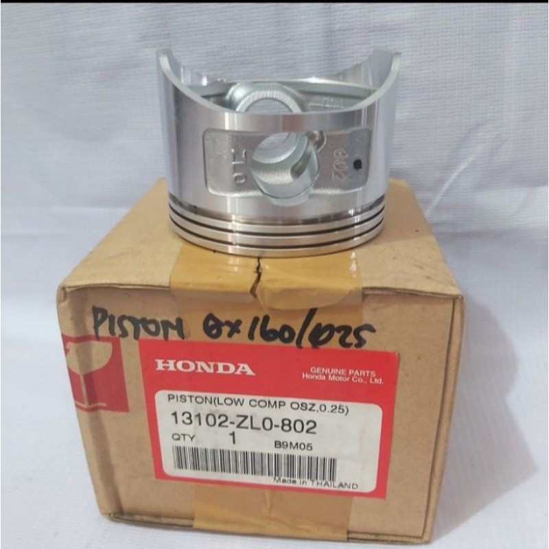 Piston / Seker untuk engine GX160 Oversize 0.25 Honda Original