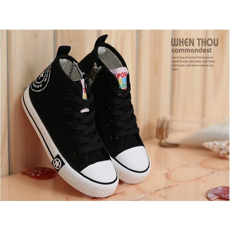 Sepatu Kanvas Anak 2-3 Tahun Sepatu Sekolah Anak Size 26 SH1676
