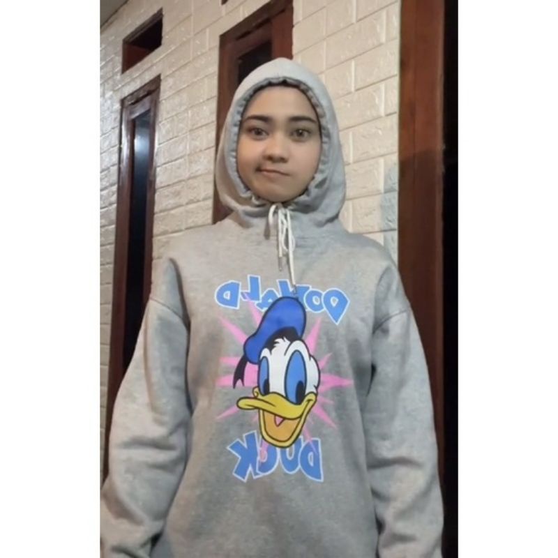 Hoodie Donald Grey Ratu Aulia H*M