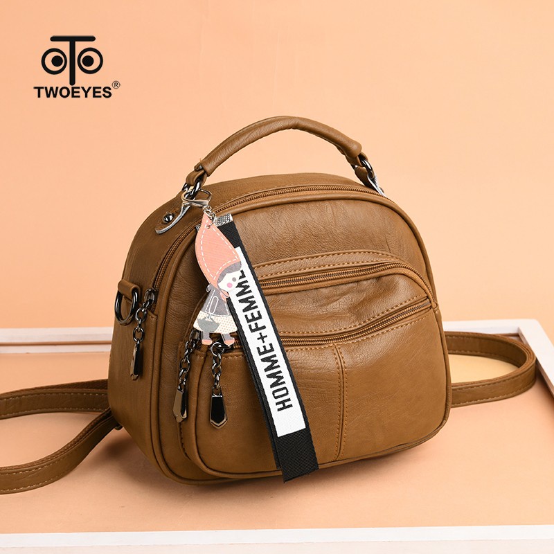 &quot;aurabagss&quot; - Tas Wanita Tas Selempang Wanita Murah Semi Import Tas Bahu Tas Selempang Mini Tas Fashion Wanita Multifungsi Bisa Digendong Free Gantungan  #Lokal#Murah#