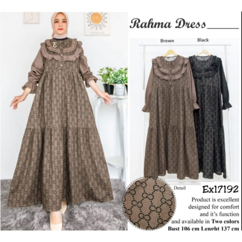 (brands extu) gamis dress gucci busui original linen