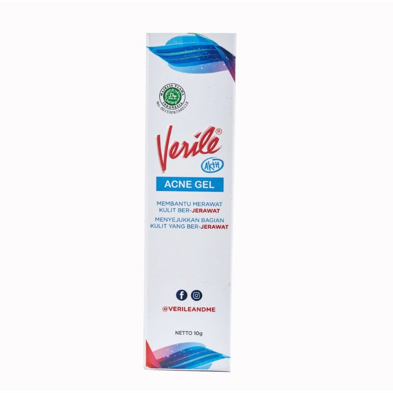 [10gr] Verile Acne Gel | Obat Jerawat