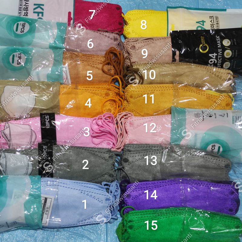 KF94 Masker Korea / Masker Dewasa KF94 4ply / KF94 Korea