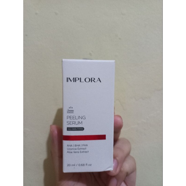Preloved implora peeling serum