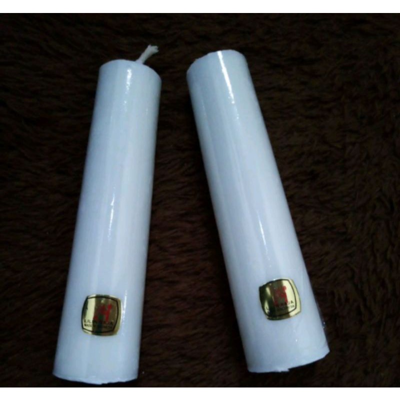 Lilin Besar / Lilin Jumbo / Lilin Ibadah Do'a Isi 2 Pcs Merk Keris