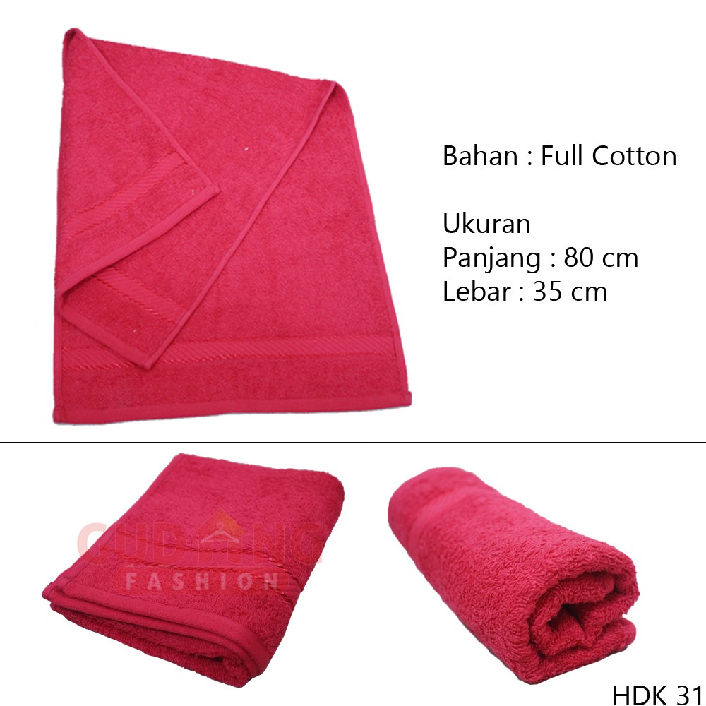 Handuk Muka Full Cotton (HDK)