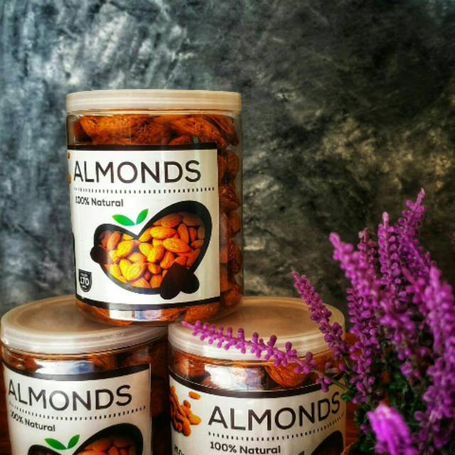 

Kacang almond panggang shelma