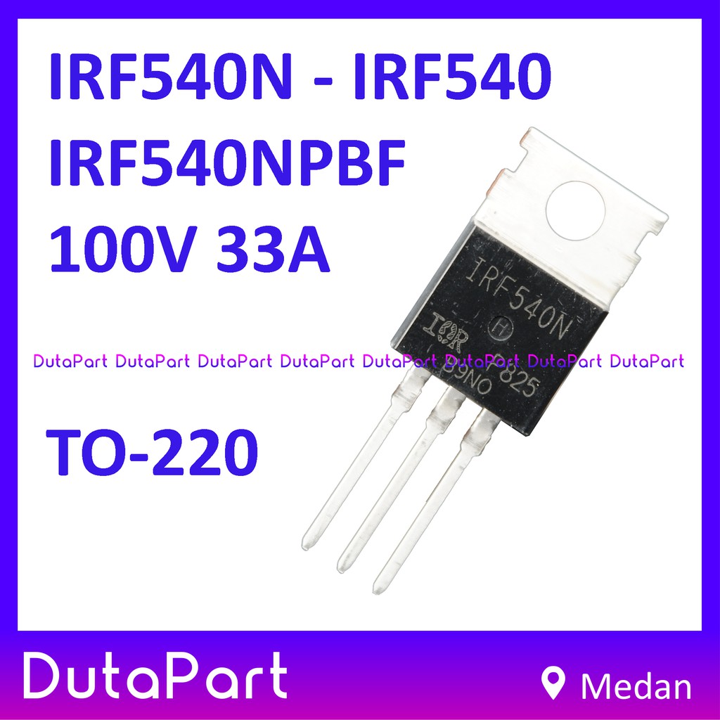 IRF540N IRF540 IRF540NPBF IRF 540 100V 33A N-Channel MOSFET TO-220