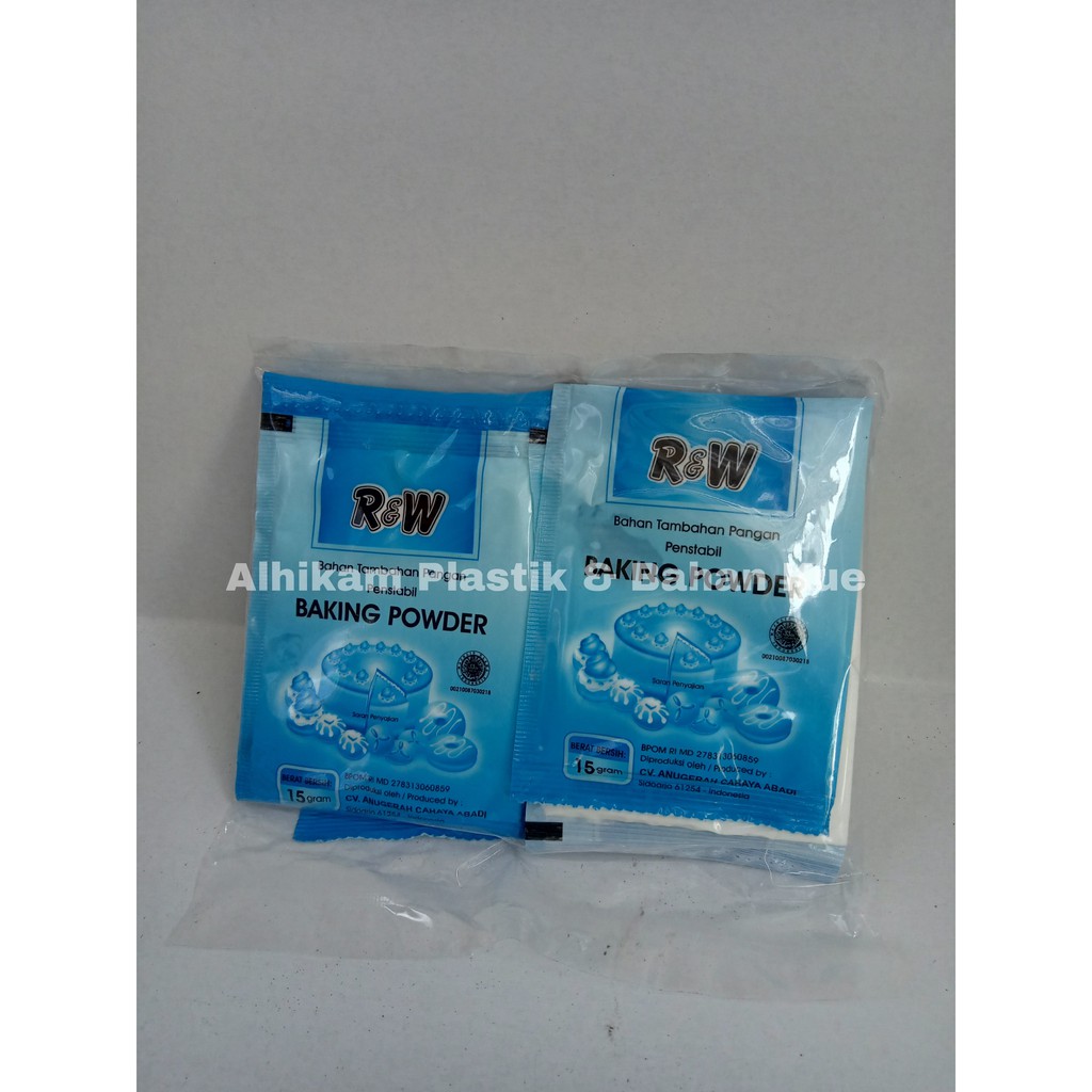 

R&W Rajawali Baking Powder Double Acting Sachet 15gr