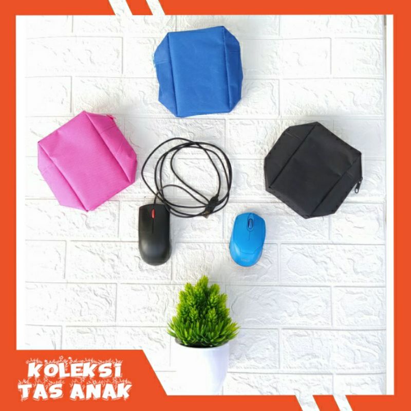 Tas Pouch Tas Kecil Tempat Penyimpanan mouse laptop Serbaguna