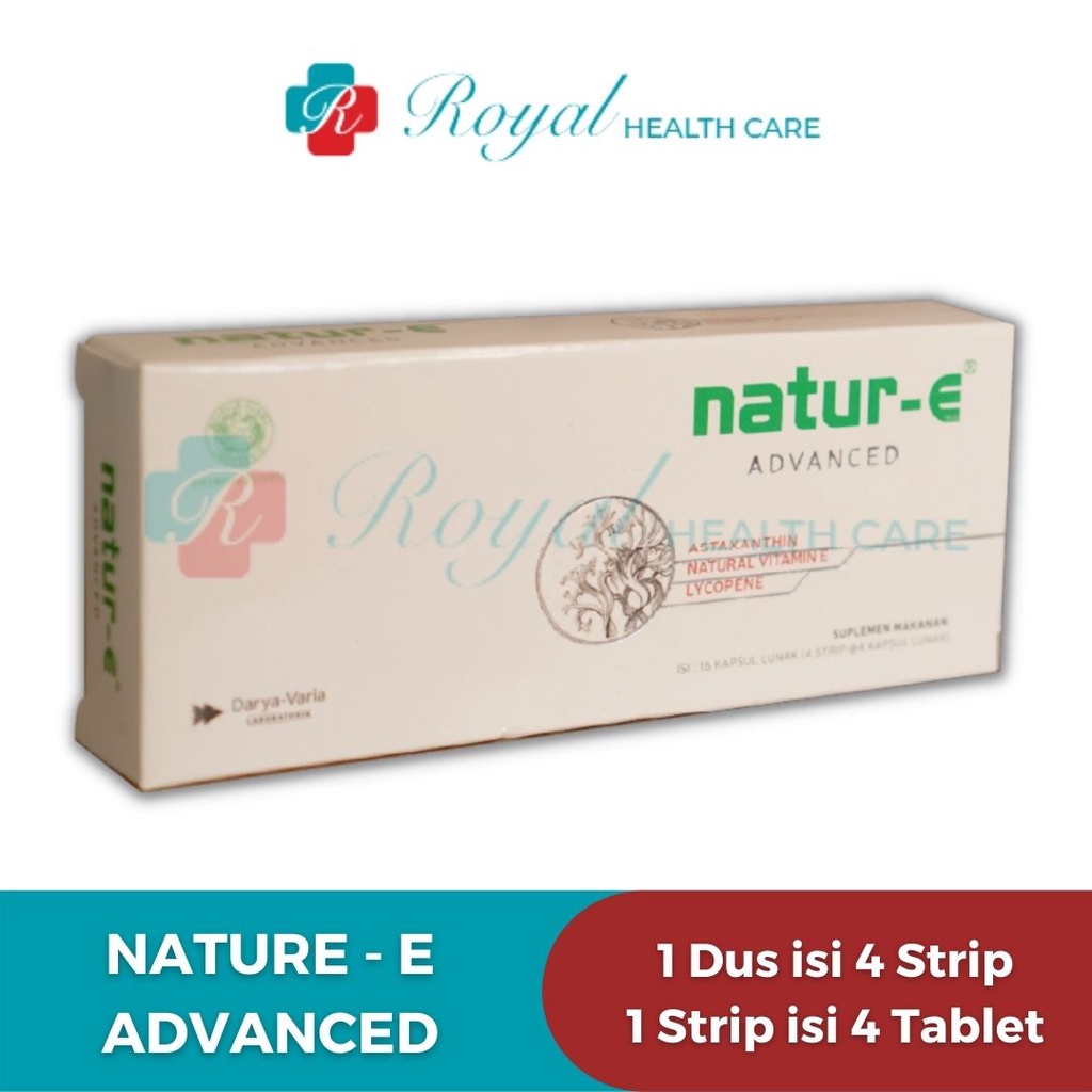 Natur-E Advanced 16 Kapsul Menjaga Kesehatan Kulit