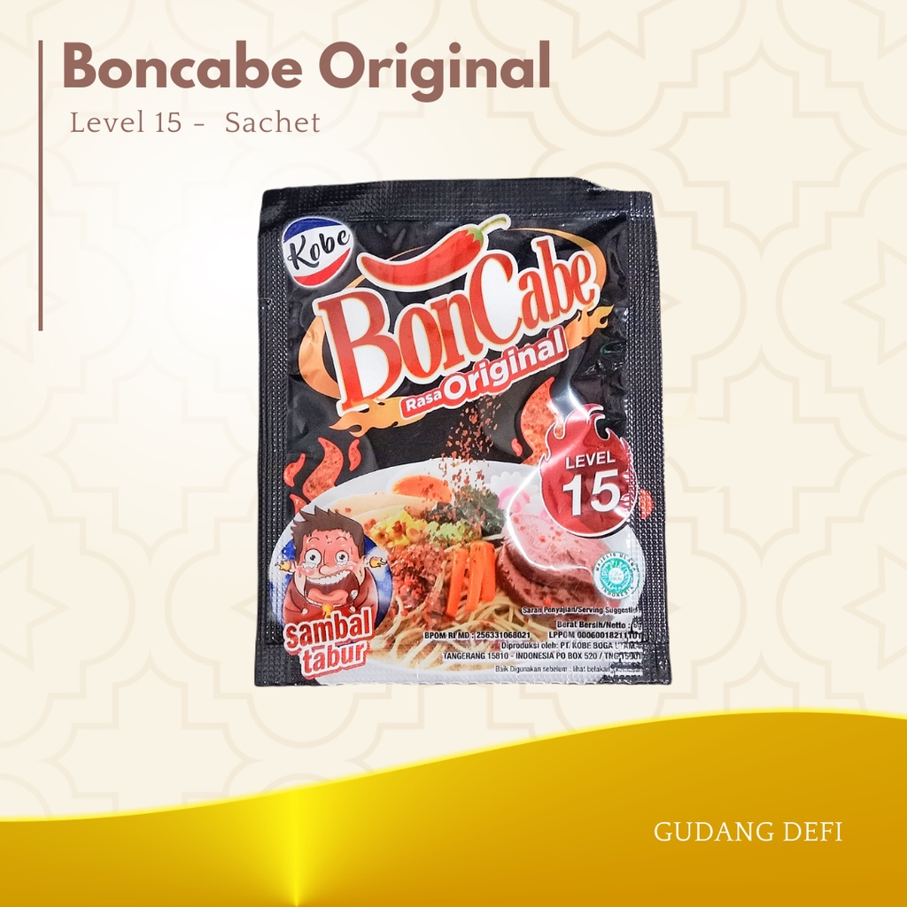 

BONCABE LEVEL 15 SACHET BONCABE ORIGINAL