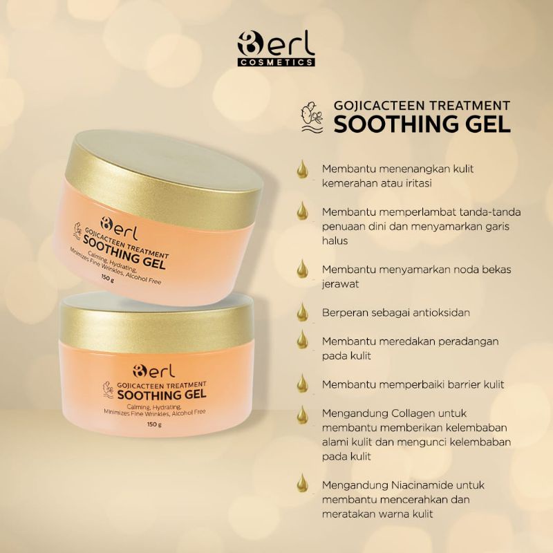 SOOTHING GEL GOJICACTEEN TREATMENT SOOTHING GEL B ERL